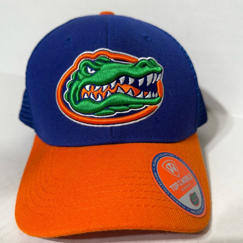 NEW Florida Gators Top Of The World Blue Orange Adjustable Baseball Cap Adult